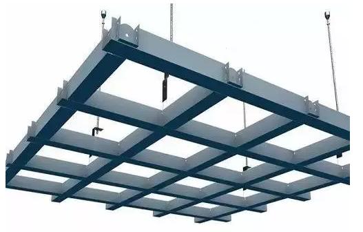 铝 木 格栅吊顶安装施工方法