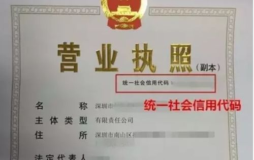 营业执照注册号是证照编号还是统一社会信用代码