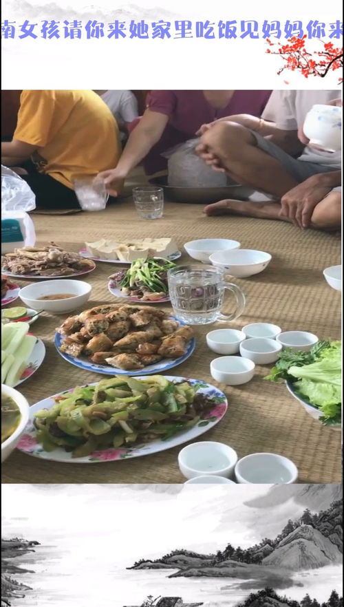 越南女孩请你来她家里吃饭见妈妈你来吗 