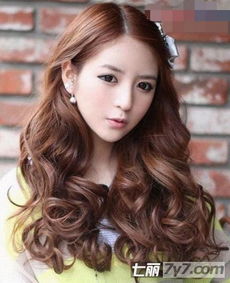 最新韩式烫发流行发型 圆脸女生的修颜利器