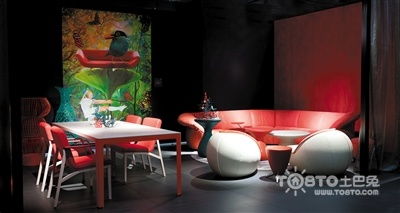 5款超美餐厅设计,用红色点燃餐厅热情