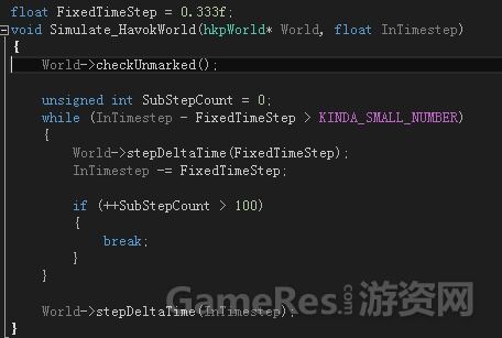 Havok物理引擎与Unity3D游戏的结合