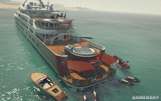 GTAOL 水瓶座游艇涂装对直升机与小船影响一览 