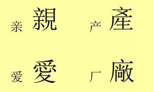 光的繁體字,光的繁體字