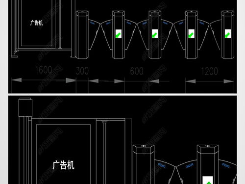 cad如何画停车场入口闸机,如何用cad画地铁车辆段出入线