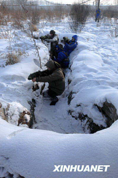 哈尔滨真人野战射击梦回 林海雪原 