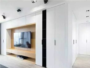 115平米现代极简风格三居室装修案例,让生活回归到本真