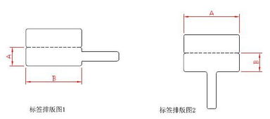 旗形 对折型线缆标签