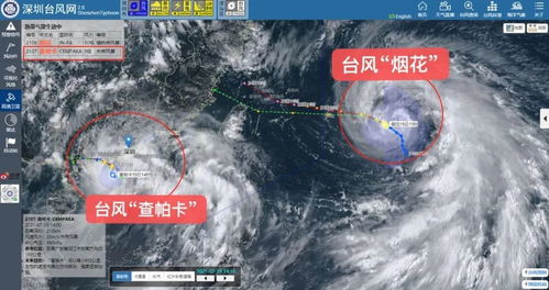 台风查帕卡路径预测来了 首个台风蓝色预警生效 深圳今天暴雨伴8 10级阵风