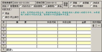 公司的备用金问题