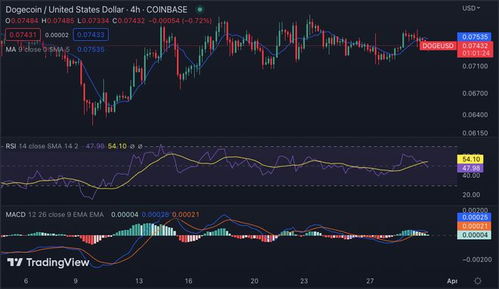 狗狗币美元最新行情走势图分析表