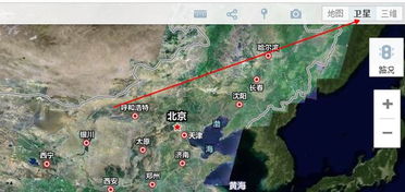 搜狗地图如何开启卫星地图 