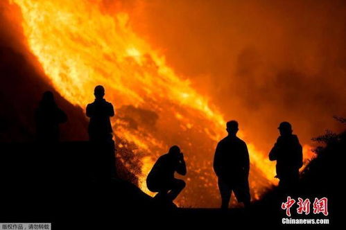 美加州野火延烧 部分地区撤离令解除 5名消防员伤