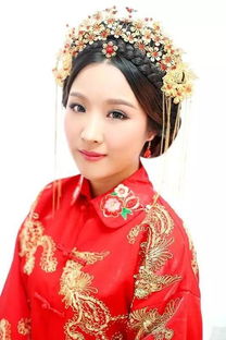 中式复古的新娘发型,美人如此多娇 附带教程