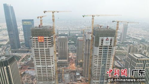 广州金融城又一地标建筑主体结构封顶
