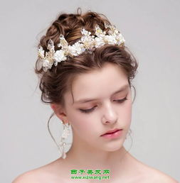 圆形皇冠新娘发型图片 让女生轻松变公主