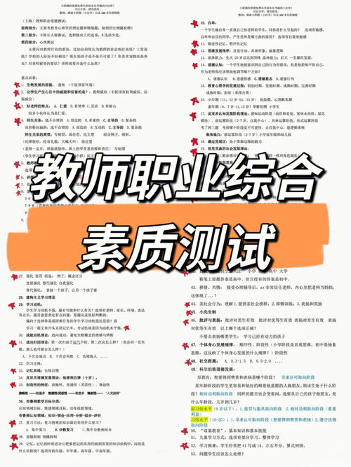 上海教师职业道德测试 心理测试 