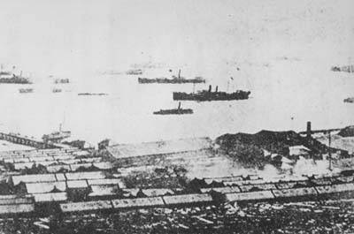 鼎盛时的北洋水师 舰队实力位居亚洲第一,在威海卫全军覆没