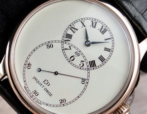 18K白金 珐琅面 瑞士 jaquet Droz 雅克德罗 43MM j003034201 自动机械男表 