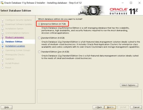 oracle服务端安装步骤(安装 Oracle 11g 软件的方法)