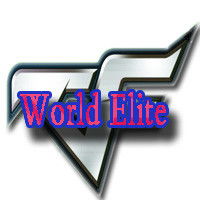 请大神帮我把下面两图做成像素是200 200的头像 加上字 World Elite 谢谢 急用 