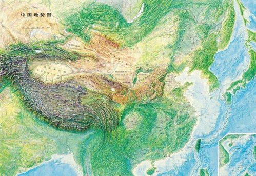 美国大平原的地形图片