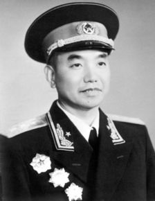 1955年,萧克被授予上将军衔 2