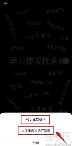 夜间模式APP怎么设置壁纸守护 夜间模式APP设置壁纸守护的方法 