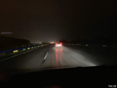 高速 雨夜,夏朗改装LED车灯实拍图来了