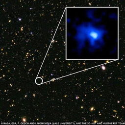 科学家测定最遥远星系﹕距离我们131亿光年