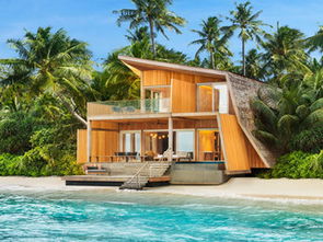 马尔代夫瑞吉岛享受瑞吉酒店的绝美风景
