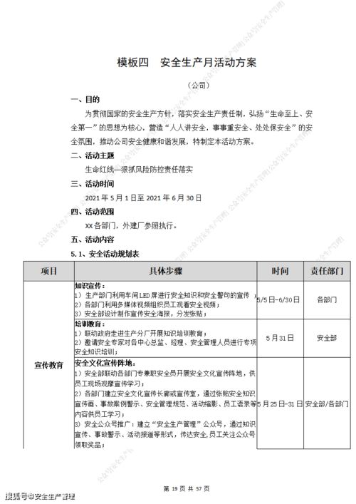 活动方案报告模板(活动方案报告模板图片)