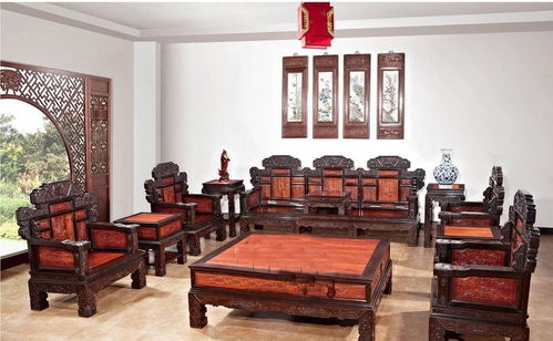 新中式红木沙发总高度
