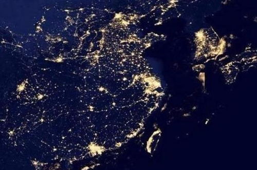 从卫星上看这3个时期的中日韩三国夜景,才知道发展的差距有多大