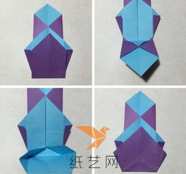 可爱的折纸心小熊制作教程