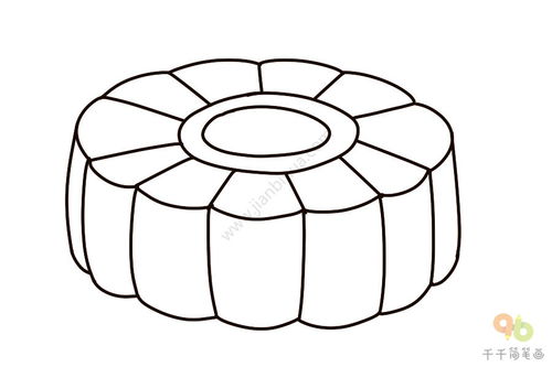 中秋节图案简笔画图片