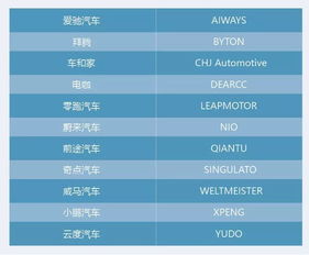 全面解读11家新能源造车新势力车企