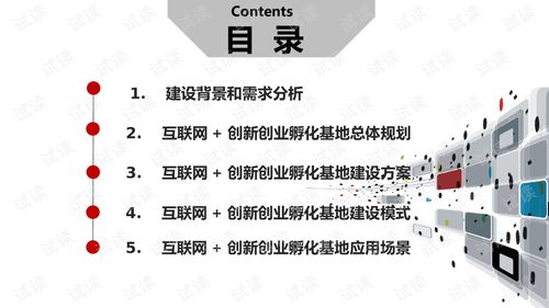 互联网 科技创新创业孵化基地项目建设综合解决方案.ppt