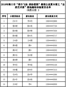 领巾飞扬 缤纷假期 暑期公益夏令营8月活动参与名单公布 