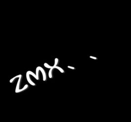 帮忙做一个带字母ZMX的头像 背景要黑色 不要闪图 