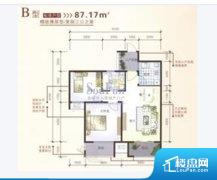 西安彩云郡小区相册 户型图 