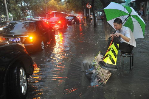 北京遭遇入汛以来最大降雨 积水没过车顶 