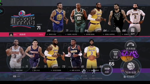 NBA2K手游快船VS湖人 