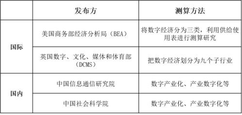 赛智时代 国内外数字经济统计测算方法研究