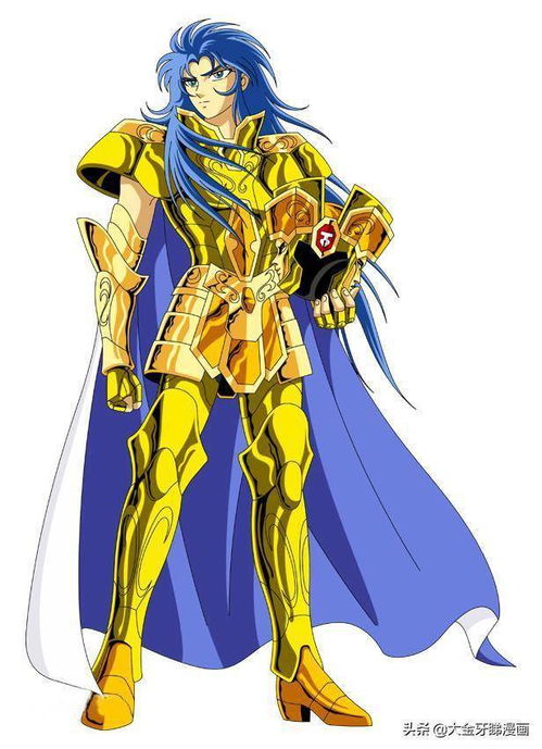 漫画 圣斗士星矢 一个坏男孩加隆,成长为强大的黄金圣斗士