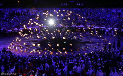 2012伦敦奥运会开幕式点火仪式 