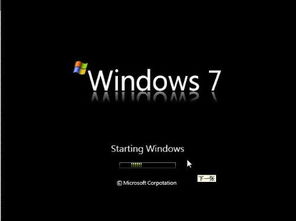 WIN7开机画面是什么样的 