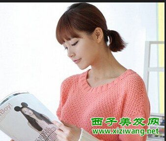 脖子短怎么扎头发 适合脖子短女生发型造型 