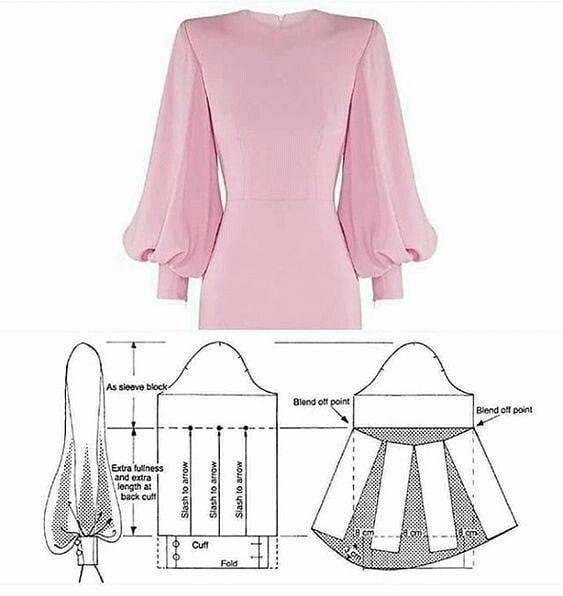 19款袖子的裁剪实例