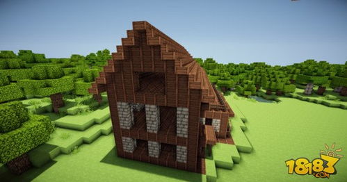 如何建造我的世界简易房子两层小别墅